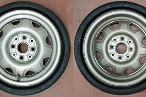 Ruota di scorta e sedile passeggero Porsche 924