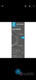 AUX MUSIC FLAT, CELLULARLINE 
100 CM
