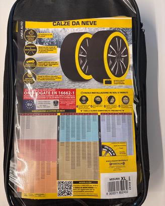 Calze da neve Mairer omologate misura XL