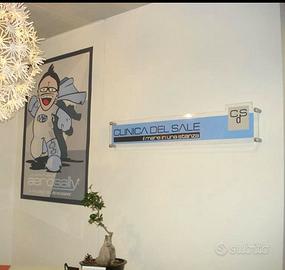 Cartello Clinica del Sale