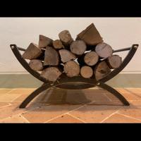 Contenitore per legna artigianale