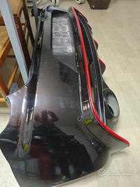 Paraurti posteriore alfa mito nero etna