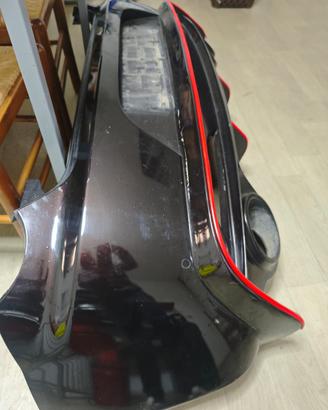 Paraurti posteriore alfa mito nero etna