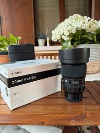 Sigma Art 20mm 1.4 e-mount