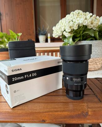 Sigma Art 20mm 1.4 e-mount