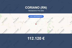 Immobile in asta di 300 m² a Coriano