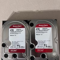 Coppia Hard Disk WD Red NAS 4TB