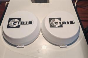 COPPIA DI CIBIE SUPER OSCAR COVER TAPPI 220mm