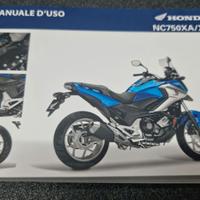 USO E MANUTENZIONE MANUALE HONDA NC750XA/XD