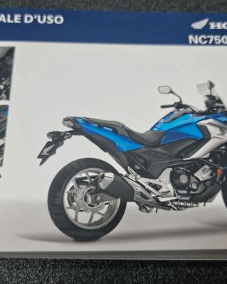 USO E MANUTENZIONE MANUALE HONDA NC750XA/XD