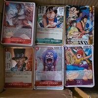Lotto 7 kg di carte one piece e dragonball
