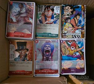 Lotto 7 kg di carte one piece e dragonball