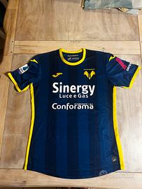Maglia hellas verona match worn Dawidowicz