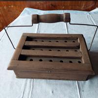 Scaldapiedi in legno