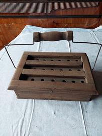 Scaldapiedi in legno