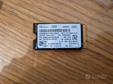 SK Hynix SSD 256GB M.2 BC711 NVMe PCIe Gen3 2242