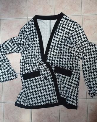 cappotto leggero pied de poule