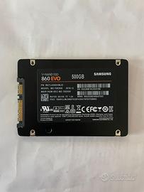 SSD Samsung 860 Evo  Usato - 500Gb