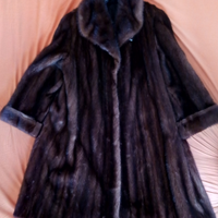 Pelliccia di visone come nuova
