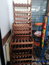 Cantinetta portabottiglie anni 50