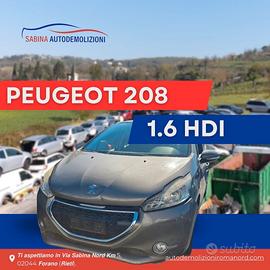 peugeot 208 1.6 hdi ricambi usati vettura rottamat
