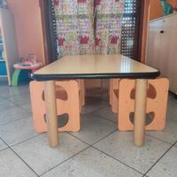 Tavolo sei post bambini