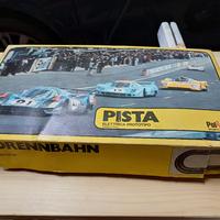 PISTA POLISTIR ELETTRICA PROTOTIPO ANNI 70