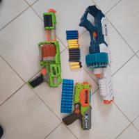 pistole  Nerf giocattolo 