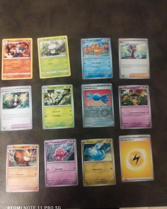 carte Pokemon da collezione 