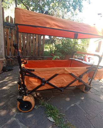 Carretto Spiaggia con tettuccio 