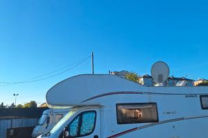 camper 6 posti Dethleffs mansardato 