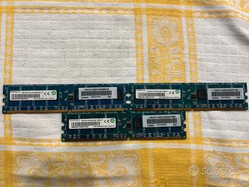 Lotto 6GB RAM DDR2 Ramaxel (3x2GB) Desktop
