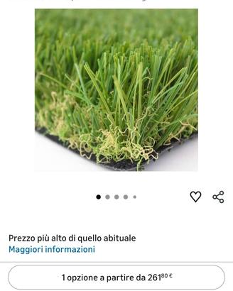 Prato sintetico 2x10mt 