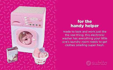 Lavatrice giocattolo