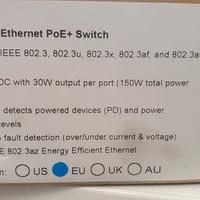 switch poe 8 porte