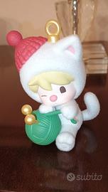 Pop Mart Sweet Bean Kitten and Yarn Ball Figure