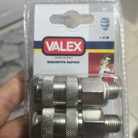 Rubinetto innesto rapido VALEX per compressore