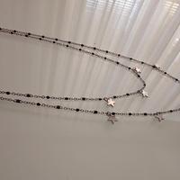 COLLANA DOPPIO GIRO IN ACCIAIO