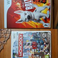 giochi wii bolt e monopoly