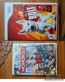 giochi wii bolt e monopoly