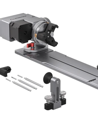Rotary Roller Mandrino rotante AtomStack R8 laser