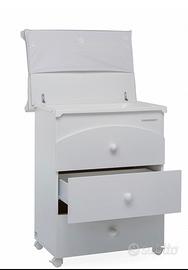 Fasciatoio foppapedretti in legno bianco com nuovo