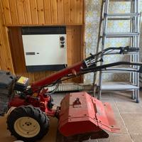 Motocoltivatore con fresa