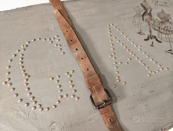 Scatola armadio baule vintage