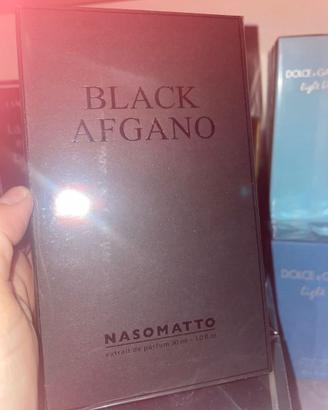 Profumo black afgano