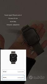 Apple whatch serie 11 Alluminio