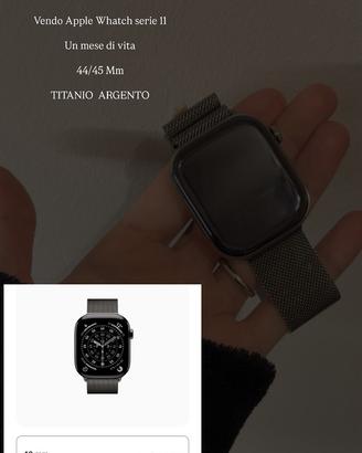 Apple whatch serie 11 Alluminio