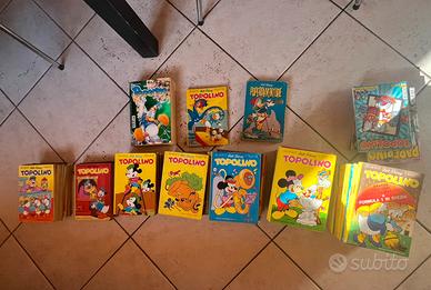 Topolino coñlzione vasta di fumetti d’epoca