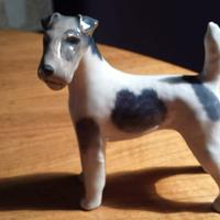 Fox Terrier statuetta ca.1930 Royal Copenhagen