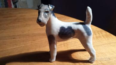 Fox Terrier statuetta ca.1930 Royal Copenhagen
